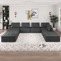 Latitude Run® 32" Armless Modular Sofa