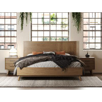 Mercury Row Weisberg Solid Wood Low Profile Platform Bed