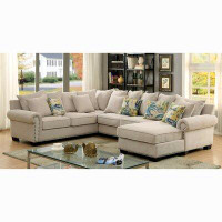 Darby Home Co Sorensen 125.25" Wide Chenille Left Hand Facing Sofa & Chaise