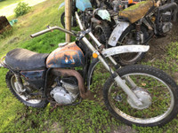 Parting out 1974 Yamaha DT250 DT250A