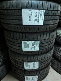 P235/50R17 235/50/17  SUMITOMO HTR ENHANCE LX ( all season summer tires ) TAG # 15499
