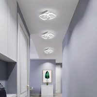 Wrought Studio Dishti Acrylic LED Flush Mount