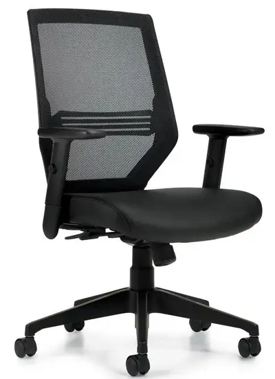 Price to be increased. Global Kaysee Model: OTG12112B Specs: Mesh high back tilter chair Center tilt...