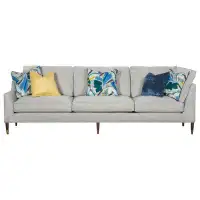 Fairfield Chair Libby Langdon Derring 111" Wide Non-Space Back Pillow Left Hand Facing Sofa