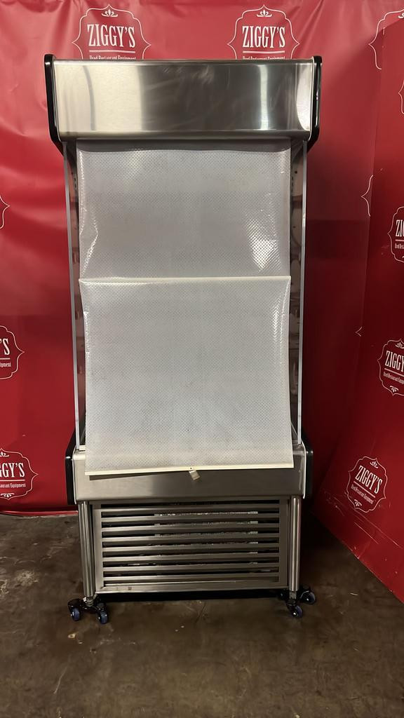 36” QBD open grab and go fridge cooler like new for only $2695 ! MADE IN CANADA ! Can ship ! in Industrial Kitchen Supplies - Image 3