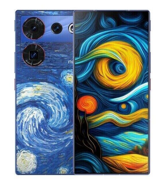 ZTE Nubia Z50 Ultra 512GB - Starry Night (Limited Edition Van Gogh) (Unlocked) in Cell Phones