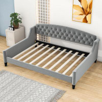 House of Hampton Upholstered Tufted Button Daybed