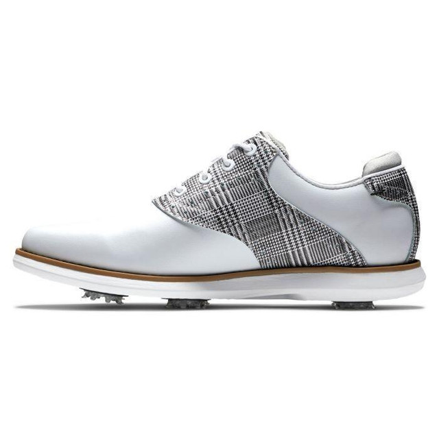 FootJoy Traditions Womens Golf Shoes White/Multi 97904 in Golf - Image 2
