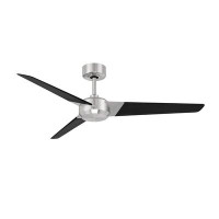 Modern Forms 54" Ultra 3 - Blade Outdoor LED Smart Standard Ceiling Fan with Remote Control and Light Kit Included