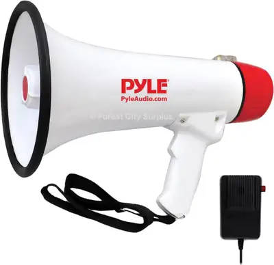 Pyle Canada PMP48IR Megaphone with Built-In Rechargeable Battery The same Pyle megaphone is selling...