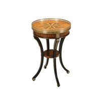 Maitland-Smith Compass Vendome End Table with Tray