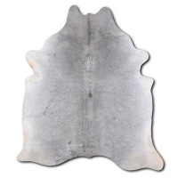Foundry Select Ipt NATURAL HAIR ON Cowhide Rug  GREY