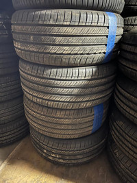 255 40 19 2 Michelin Primacy Used A/S Tires With 95% Tread Left