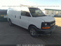 2016 Chevrolet Express 2500 Cargo 4.8L For Parting Out