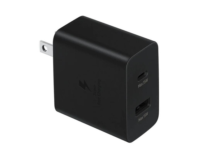 Original Samsung Official 35W Power Adapter Duo (USB-C&amp;USB-A) in General Electronics