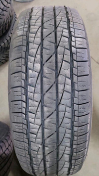 4 pneus d'été P265/65R17 Firestone Destination LE2 43.5% d'usure, mesure 7-7-7-7/32