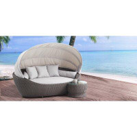 Brayden Studio Seager Patio Daybed with Cushions