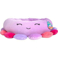 Tucker Murphy Pet™ 24-Inch Beula Octopus Pet Bed - Medium Ultrasoft Official Squishmallows Plush Pet Bed