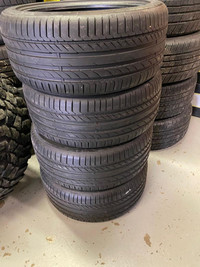 FOUR NEW 245 40 R18 CONTINENTAL CONTISPORT 5 TIRES