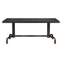 17 Stories Yetac Dining Table Black