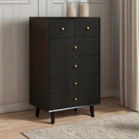 Everly Quinn Zanobia Solid Wood Accent Chest