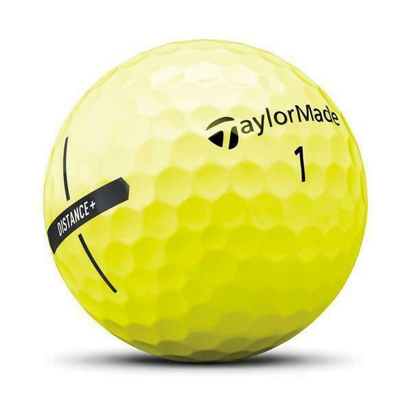 TaylorMade Distance+ Yellow Golf Balls in Golf - Image 4