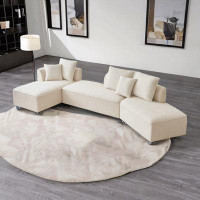 Latitude Run® Curved Modular Sectional Sofa