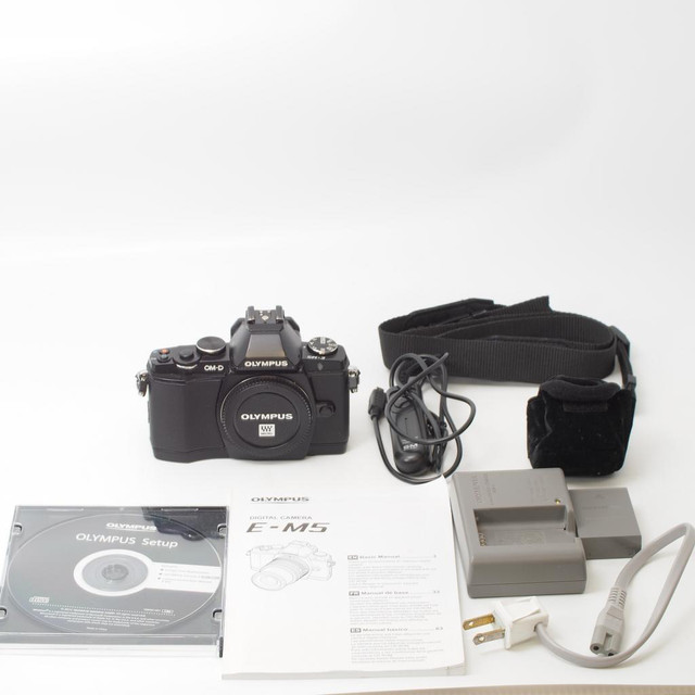 Olympus E-M5 Camera Body (ID - C-843 VM) in Cameras & Camcorders