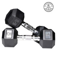 NEW HEX DUMBBELL 5 10 15 20 & 25 KG WEIGHT LIFTING EXERCISE