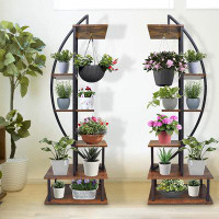 17 Stories Amonette Free Form Multi-Tiered Plant Stand