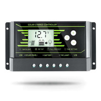NEW POWMR 30A SOLAR CHARGE CONTROLLER TIMER & DISPLAY Z30