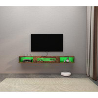 Wrought Studio Irinka Solid Wood TV Stand