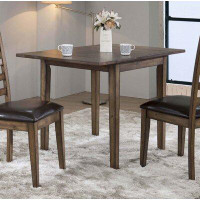 Millwood Pines St Annes Drop Leaf Solid Wood Dining Table