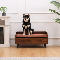Tucker Murphy Pet™ Modern Dog Sofa Bed With Drawers