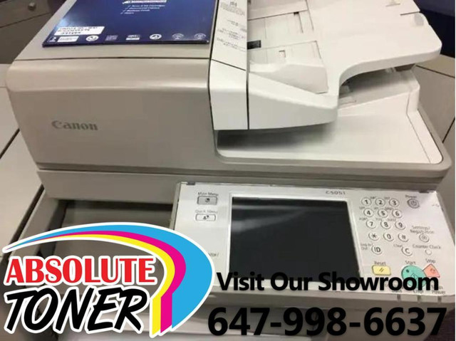 REPOSSESSED Canon Colour Copier IRA C5235 Color Printer Scanner Copier BUY OR LEASE Copiers printers available for sale. in Other Business & Industrial in Toronto (GTA) - Image 4