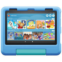 Amazon Fire HD 8 Kids Edition (2022) 8" 32GB FireOS Tablet with Kid-Proof Case - Blue