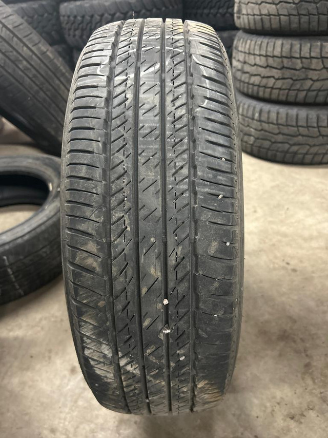 4 pneus dété P175/65R15 84H Bridgestone Turanza EL400 02 46.0% dusure, mesure 6-5-6-5/32 in Tires & Rims in Québec City - Image 2