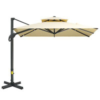 Hokku Designs 10ft 360-Degree Rotation Patio Umbrella