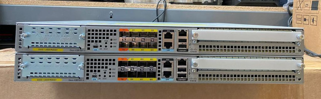 Cisco ASR1001-X V03 Router 6 x Gigabit SFP Dual Power. in Networking