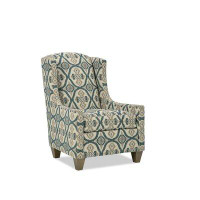 Bungalow Rose Beacon 31" W Polyester Armchair