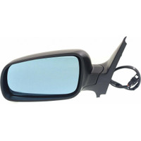 Mirror Driver Side Volkswagen Golf 1999-2006 Power Heated Blue Glass Without Memory Ptm , VW1320111