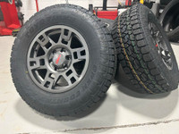 2023 Toyota 4Runner / Tacoma Grey TRD wheels and Toyo tires