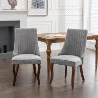 Alcott Hill Upholstered Dining Chair Set of 2
