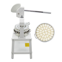 Vertical Manual Dough Cutting Machine 30pcs Dough Divider Cutter 1.27oz-6.77oz/pc 056356