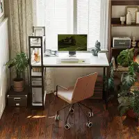 Ebern Designs Leathie Desk