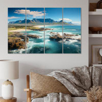 Dovecove Table Mountain South Africa I - 4 Piece Wrapped Canvas Print