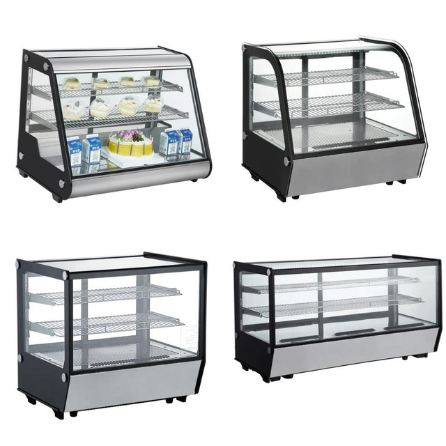 Brand New Counter Top 48 Curved Glass Refrigerated Pastry Display Case in Other Business & Industrial - Image 2