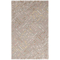 Wrought Studio Metro 252 Area Rug In Taupe / Pink