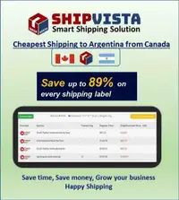 Cheapest Shipping to Argentina from Canada