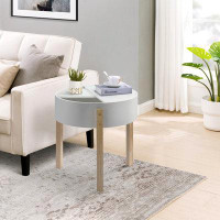 Latitude Run® Clearwater 3 Legs End Table with Storage